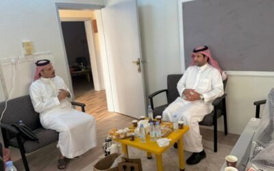 زيارة د. ذيب الجبرين، الرئيس التنفيذي للمجلس التخصصي لجمعيات الأشخاص ذوي الإعاقة للجمعية