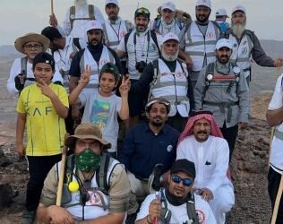 مشاركة الصم هايكنج نجران